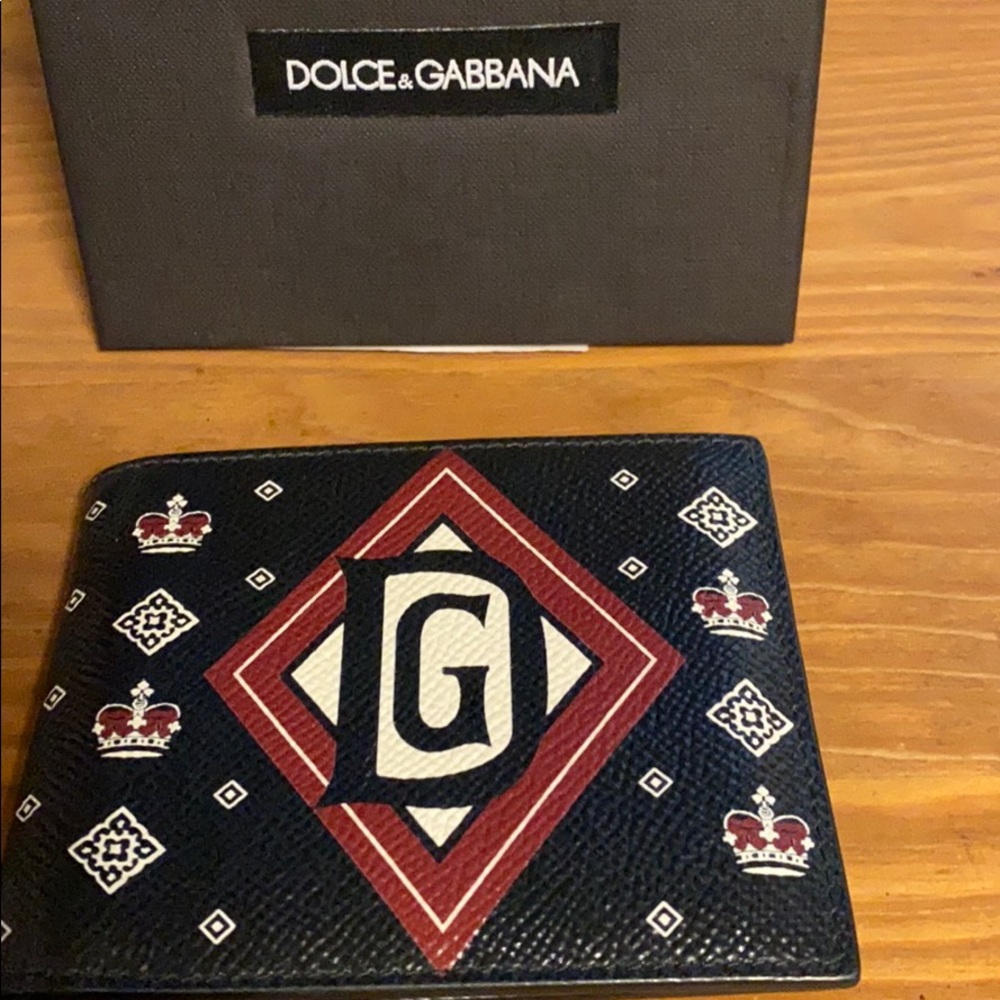 Dolce & Gabbana bi fold wallet